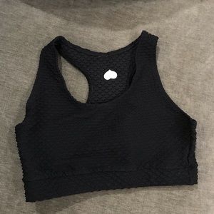 Booty By Brabants Croco Skin Top in Black